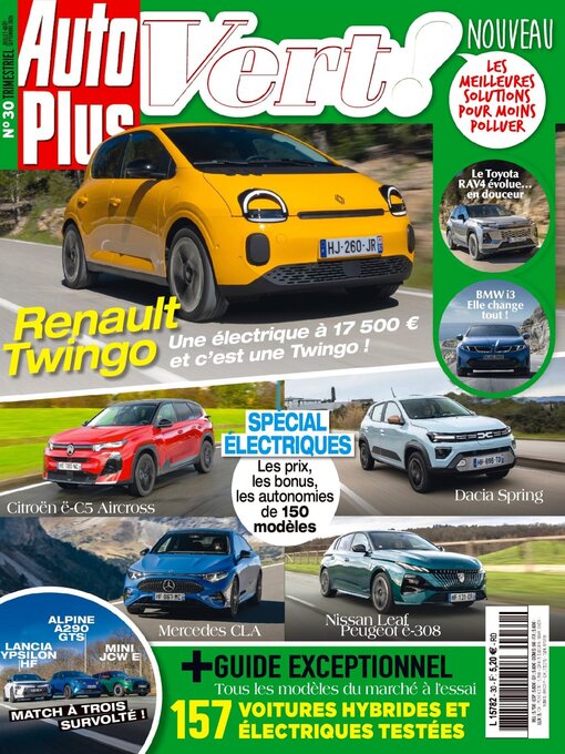 Cover image for Auto Plus Vert